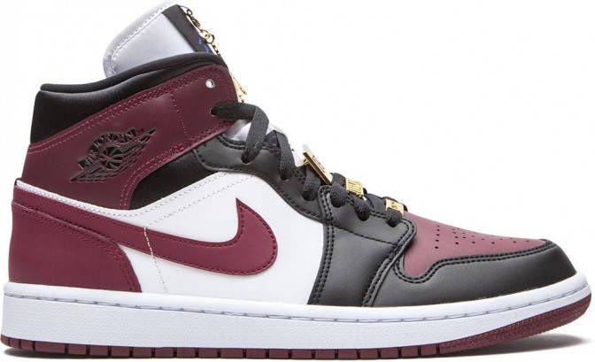 Jordan Air 1 mid-top sneakers Rood