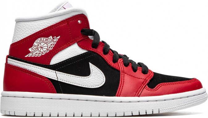 Jordan Air 1 mid-top sneakers Rood