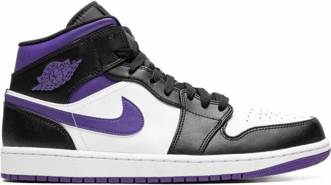 Jordan Air 1 Mid "Dark Iris" sneakers Wit