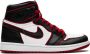 Jordan Air 1 OG high top sneakers rubber leer Polyester 10.5 Zwart - Thumbnail 1