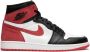 Jordan Air 1 Retro High OG "Team Red" sneakers Zwart - Thumbnail 1