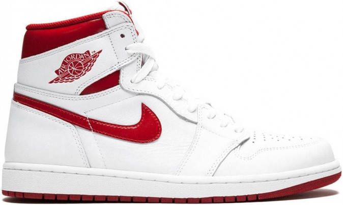 Jordan Air 1 Retro High OG "Metallic Red" sneakers Wit