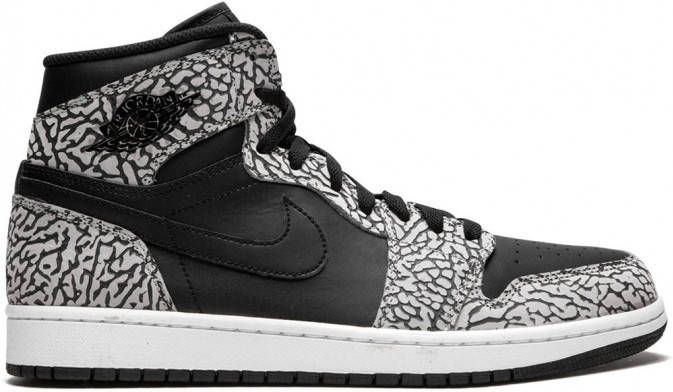 Jordan Air 1 Retro High "Elephant Print" sneakers Zwart