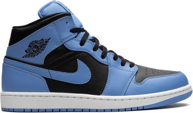 Jordan "Air 1 SE Mid University Blue Black sneakers" Blauw