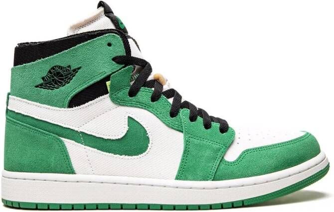 Jordan "Air 1 Zoom Comfort Stadium Green sneakers" Groen