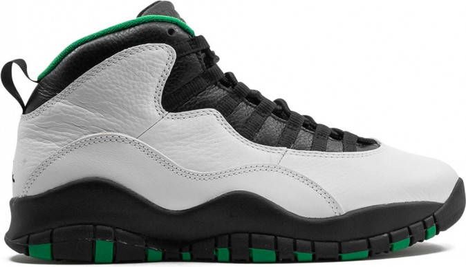 Jordan Air 10 'Seattle Supersonics' sneakers Wit