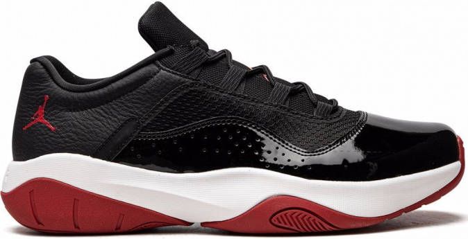 Jordan Air 11 low-top sneakers Zwart