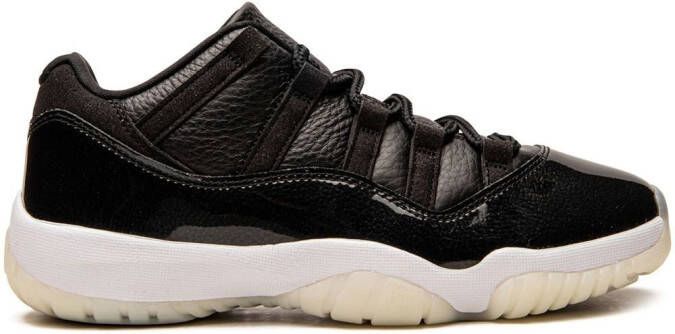 Jordan Air 11 low-top sneakers Zwart