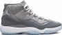 Jordan Air 11 Retro high top sneakers rubber Stof leer Stof lakleer 10.5 Grijs - Thumbnail 1