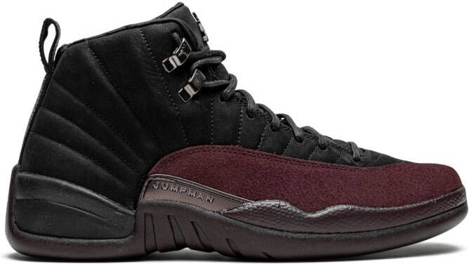 Jordan Air 12 high-top sneakers Zwart