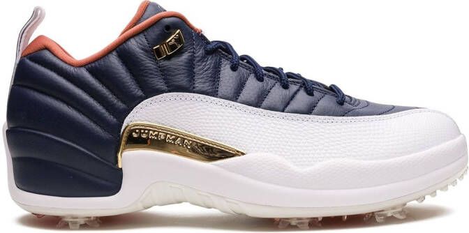 Jordan Air 12 Low golfschoenen Blauw