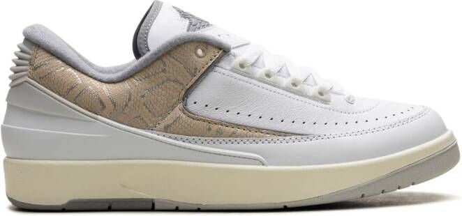 Jordan Air 2 Low "Python" sneakers Wit