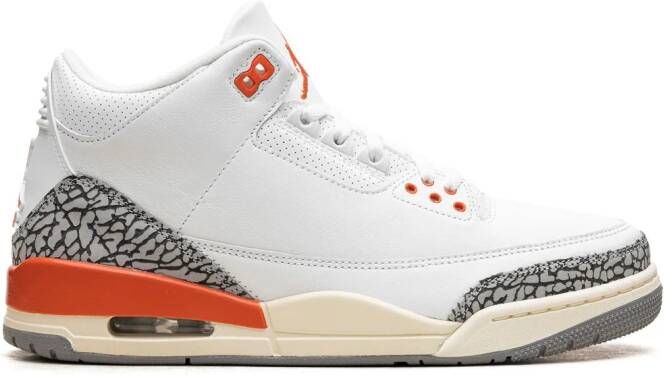 Jordan Air 3 Retro "Georgia Peach" sneakers Wit