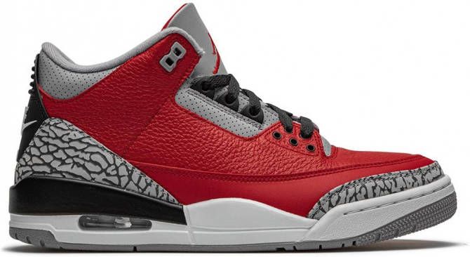 samen Doe voorzichtig Grote waanidee Jordan Air 3 Retro SE 'Unite CHI Exclusive' sneakers Rood - Schoenen.nl