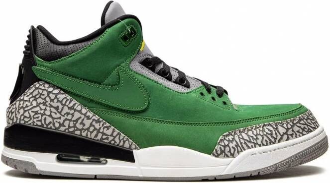 Jordan Air 3 Retro sneakers Groen