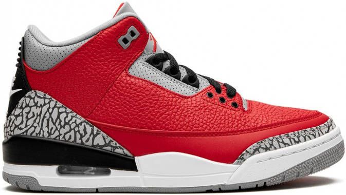 Jordan Air 3 Retro sneakers Rood