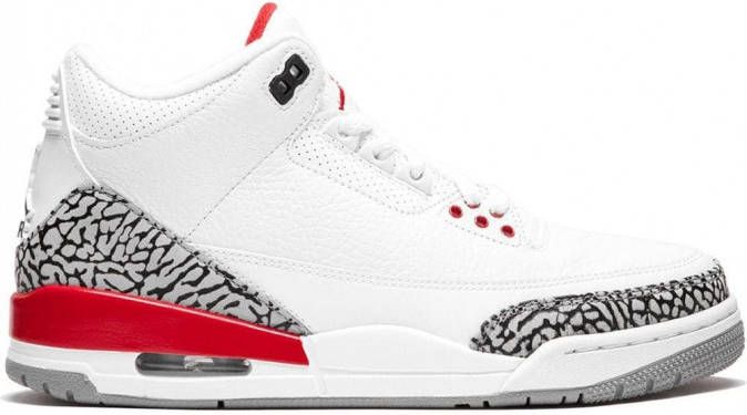 Jordan Air 3 retro sneakers Wit