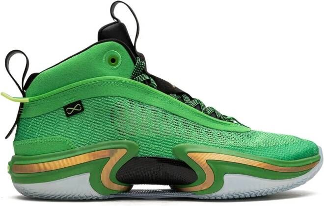 Jordan "Air 36 Green Spark sneakers" Groen