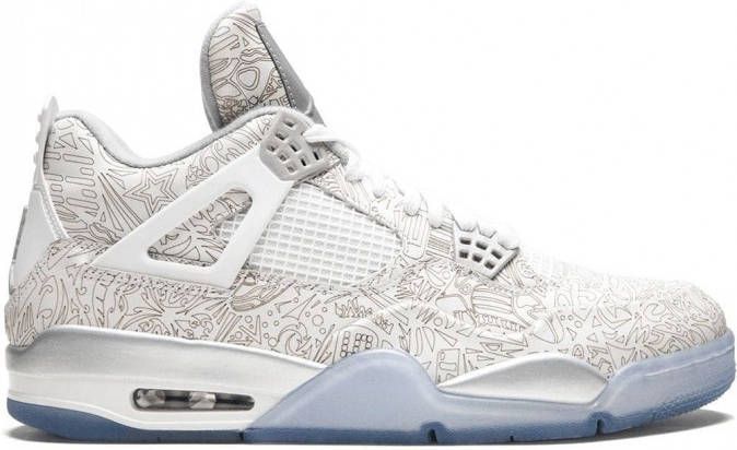 Jordan Air 4 Retro Laser sneakers Wit