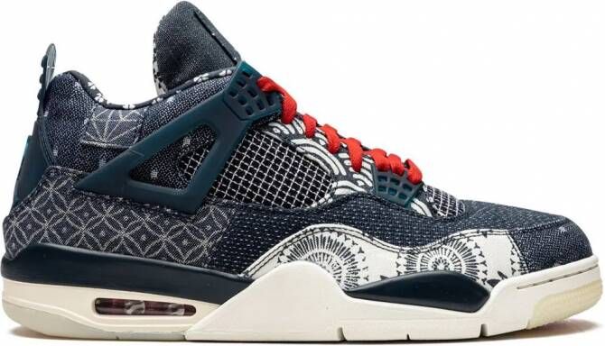 Jordan Air 4 Retro sneakers Blauw