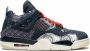 Jordan Air 4 Retro sneakers Blauw - Thumbnail 1