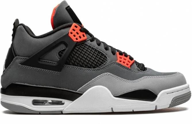 Jordan Air 4 Retro "Infrared" sneakers Grijs