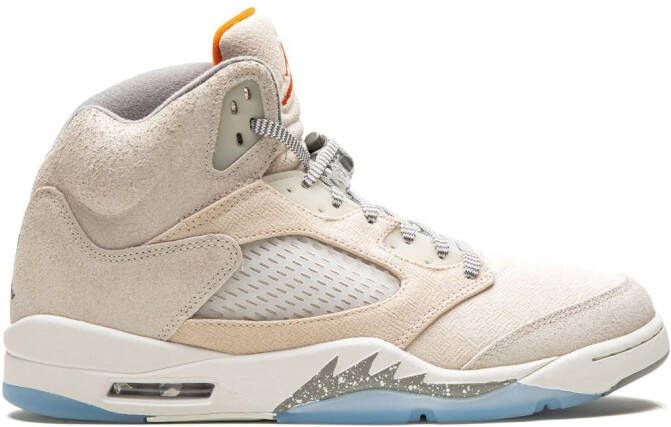 Jordan Air 5 high-top sneakers Beige