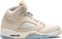 Jordan Air 5 high-top sneakers Beige - Thumbnail 1