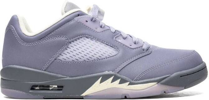 Jordan "Air 5 Low Indigo Haze sneakers" Grijs