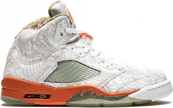 Jordan Air 5 RA sneakers Wit