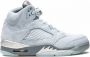 Jordan Air 5 Retro sneakers dames rubber leer Stof 5.5 Blauw - Thumbnail 1