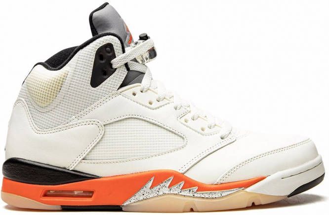 Jordan "Air 5 Retro Shattered Backboard sneakers" Wit