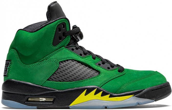 Jordan "Air 5 SE Oregon sneakers" Groen