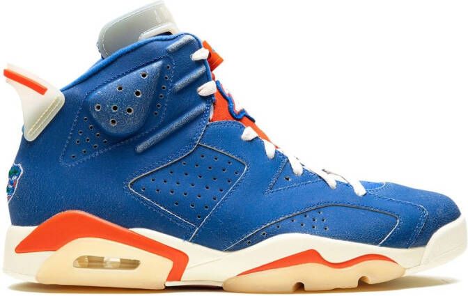 Jordan Air 6 Florida PE low-top sneakers Blauw