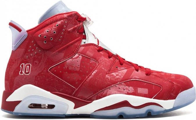 Jordan Air 6 Retro X Slam Dunk sneakers Rood