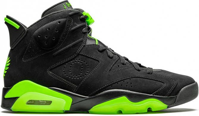 Jordan "Air 6 UO Oregon Ducks PE high-top sneakers" Zwart