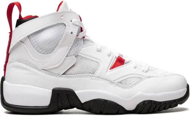 Jordan "Air Jump Two Trey White University Red sneakers" Wit