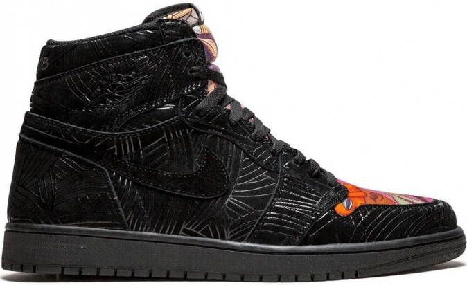 Jordan Air Retro 1 high top sneakers Zwart