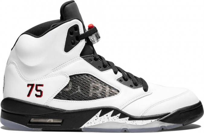 Jordan Air Retro 5 sneakers Wit