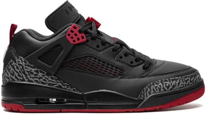 Jordan Air 1 Spizike Low "Bred" sneakers Zwart