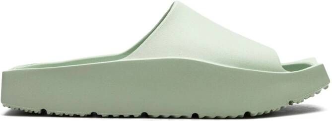 Jordan Hex chunky slippers Groen