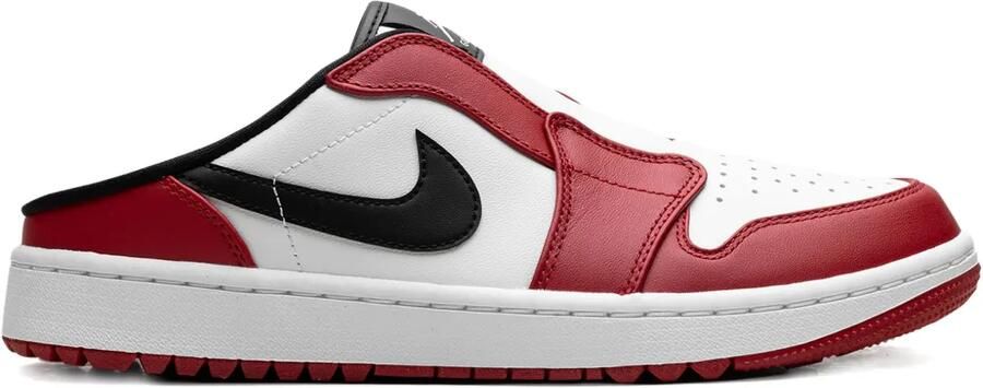 Jordan 1 Golf "Chicago" muiltjes Wit