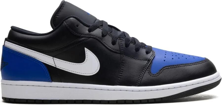 Jordan 1 Low "Black Royal Toe" sneakers Zwart
