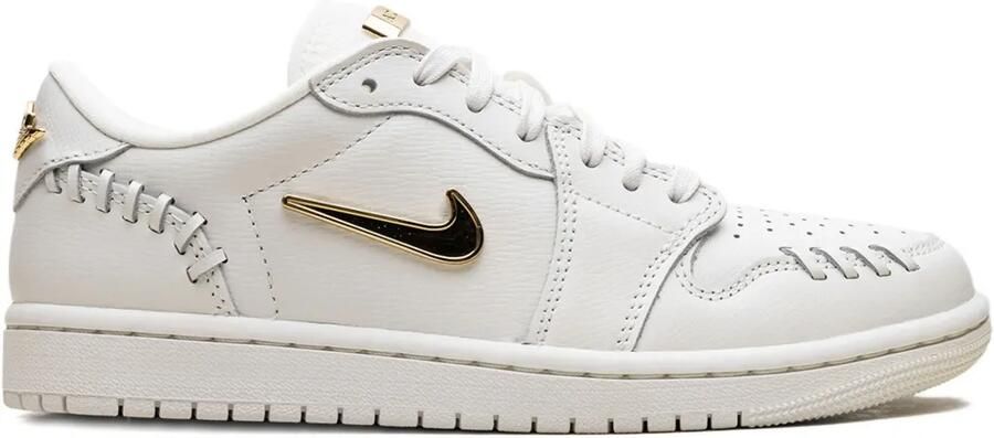 Jordan 1 Low "Method of Make Sail Metallic Gold" sneakers Wit