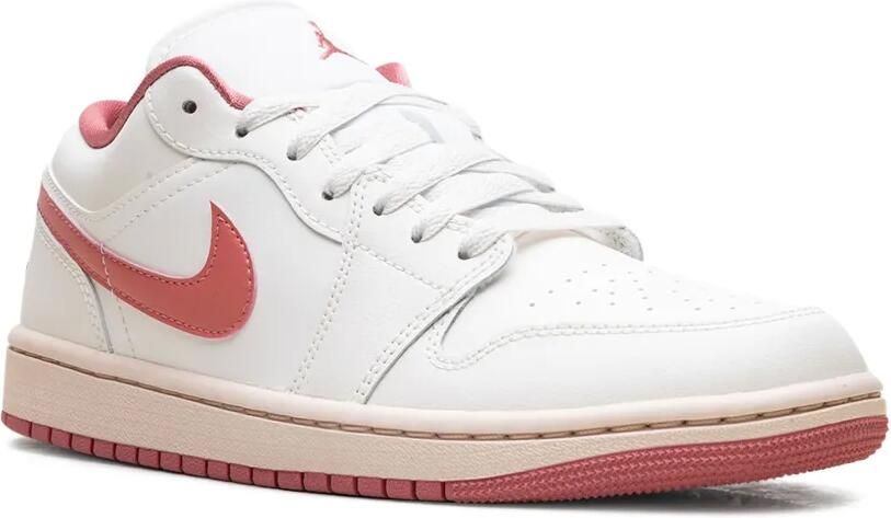 Jordan 1 Low "Sail Guava Ice Pink Salt" sneakers Wit - Foto 2