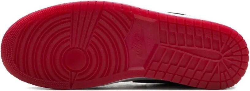 Jordan 1 Low "White Varsity Red Black" sneakers Rood - Foto 5