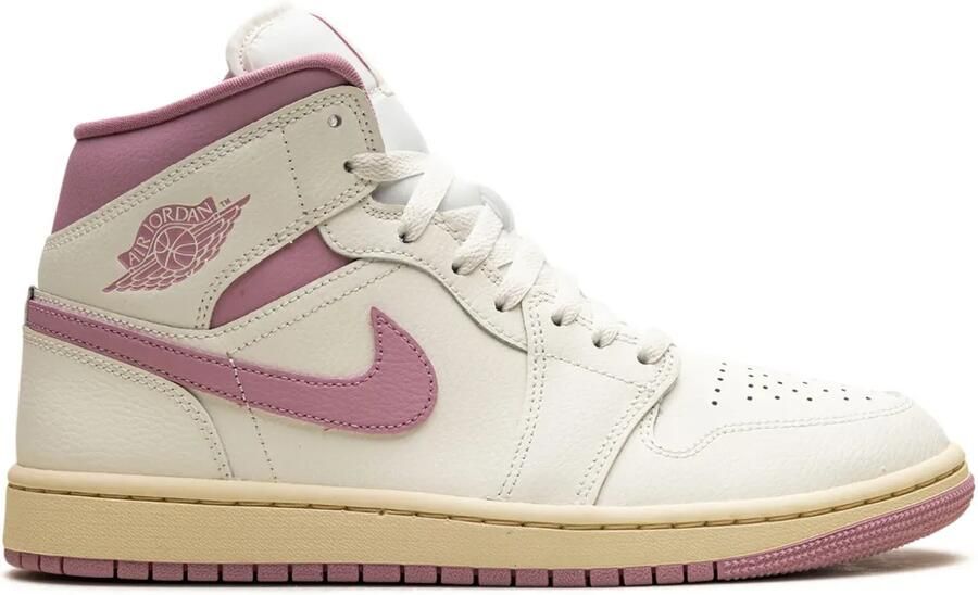 Jordan 1 Mid "Sail Pink Coconut Milk" sneakers Beige