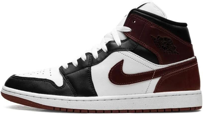 Jordan 1 Mid SE "Dark Pony" sneakers Wit - Foto 4