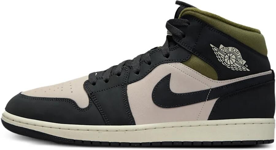Jordan 1 Mid SE sneakers met veters Zwart