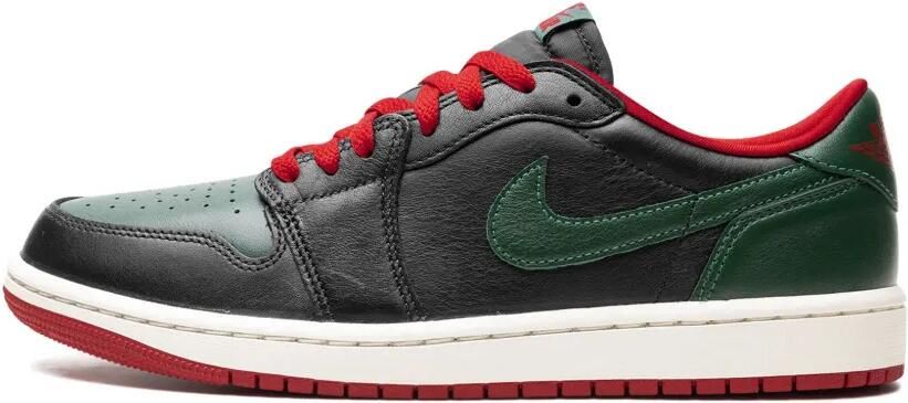 Jordan 1 Retro Low OG "Black Gorge Green" sneakers Groen - Foto 4